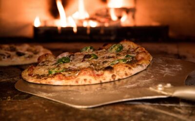 A Large Pizza at Palazzo Pizzeria