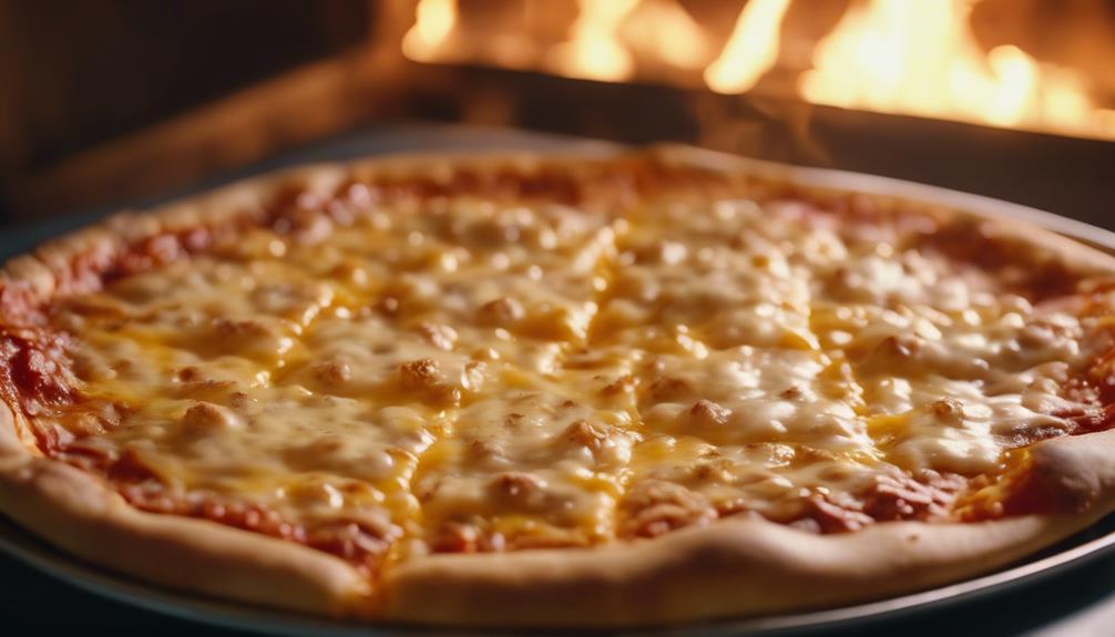 baking with melted cheese