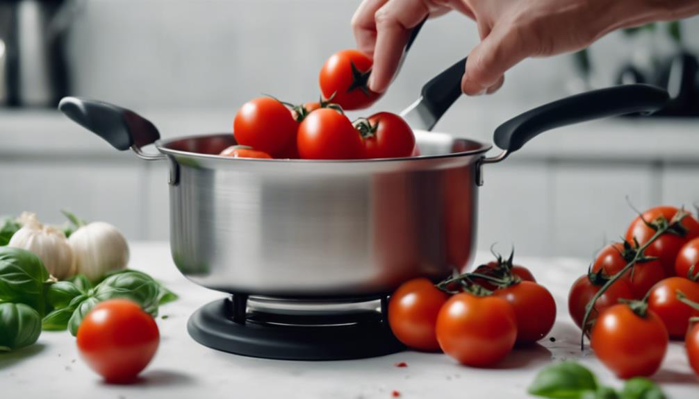 creating delicious homemade sauce